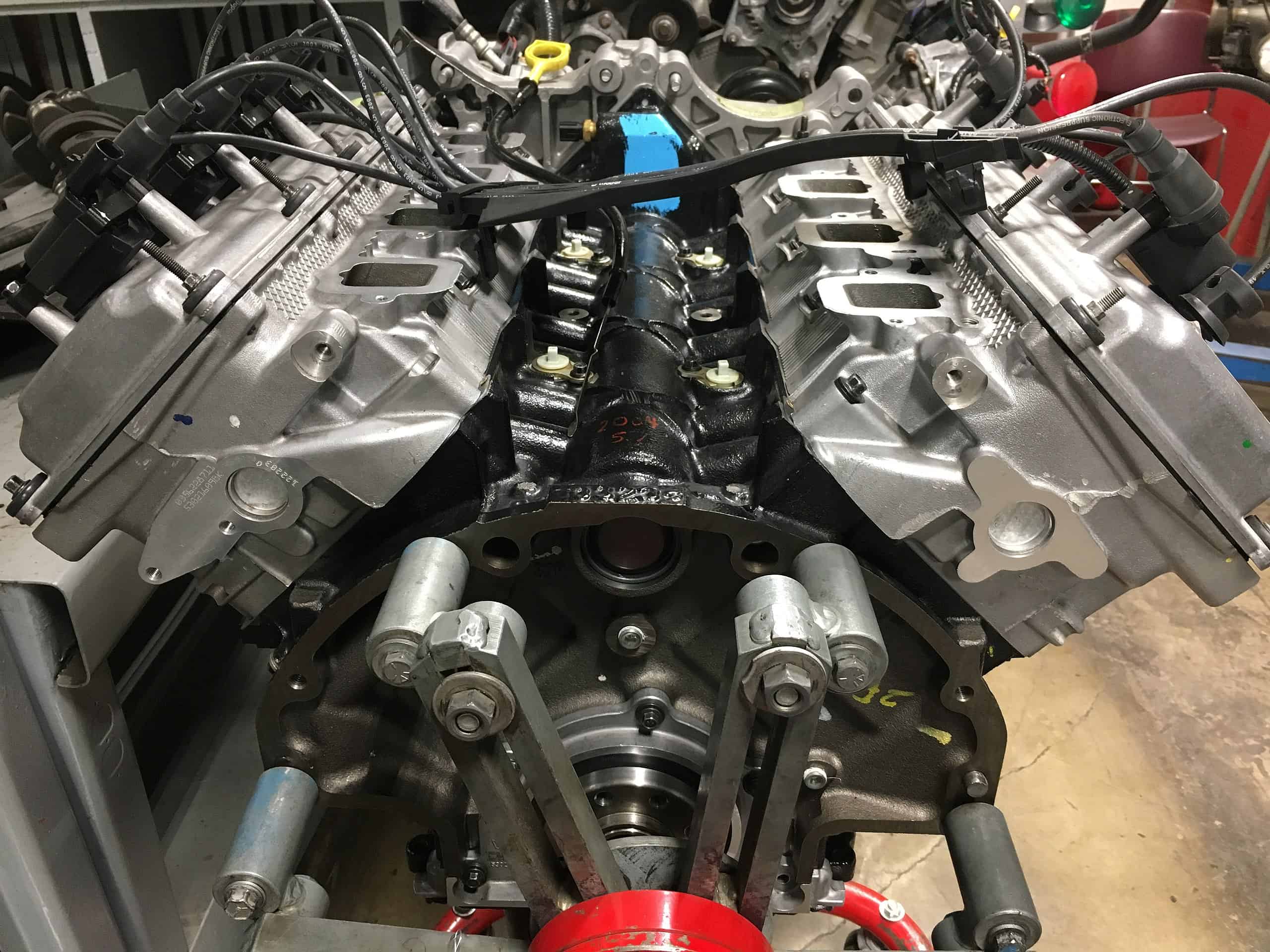 5.7 Chrysler HEMI Engine Rear